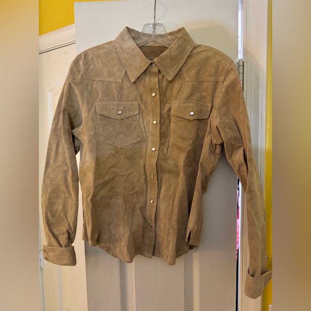 Brandon Thomas 100% Leather Shirt